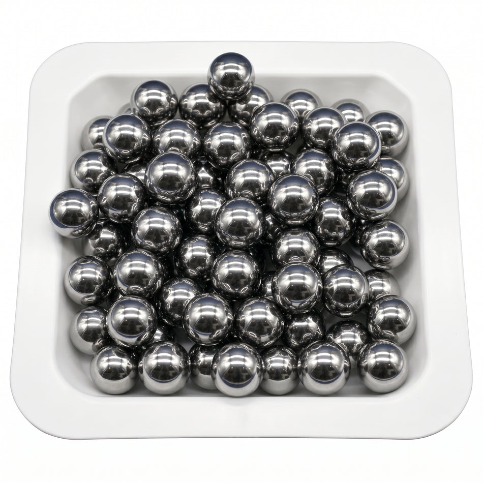 MSE PRO 10 mm Spherical Tungsten Carbide Milling Media Balls (Polished) AI image