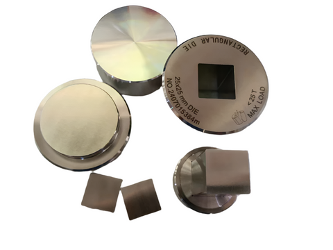 MSE PRO 50×50 mm Square Split Pressing Die Set, Pellet Press Die Set, MSE Supplies LLC, MSE Supplies