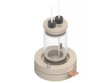 Bottom mount electrochemical cell setup, 7mm x 7mm - MSE Supplies LLC