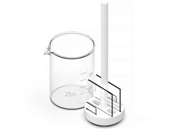 S Rack 25 mL - Substrate Rack for 25 mL beaker– MSE Supplies LLC