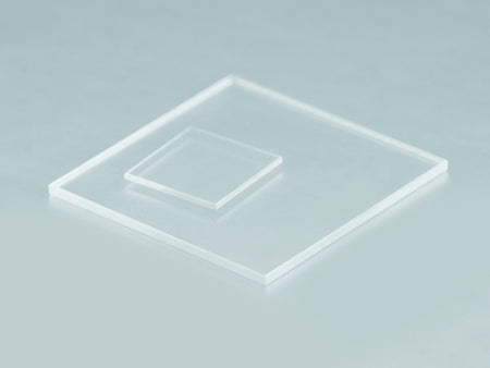 MSE PRO Uncoated Barium Fluoride (BaF<sub>2</sub>) Flat Windows, Rectangle Shape, Optics, MSE Supplies LLC, MSE Supplies