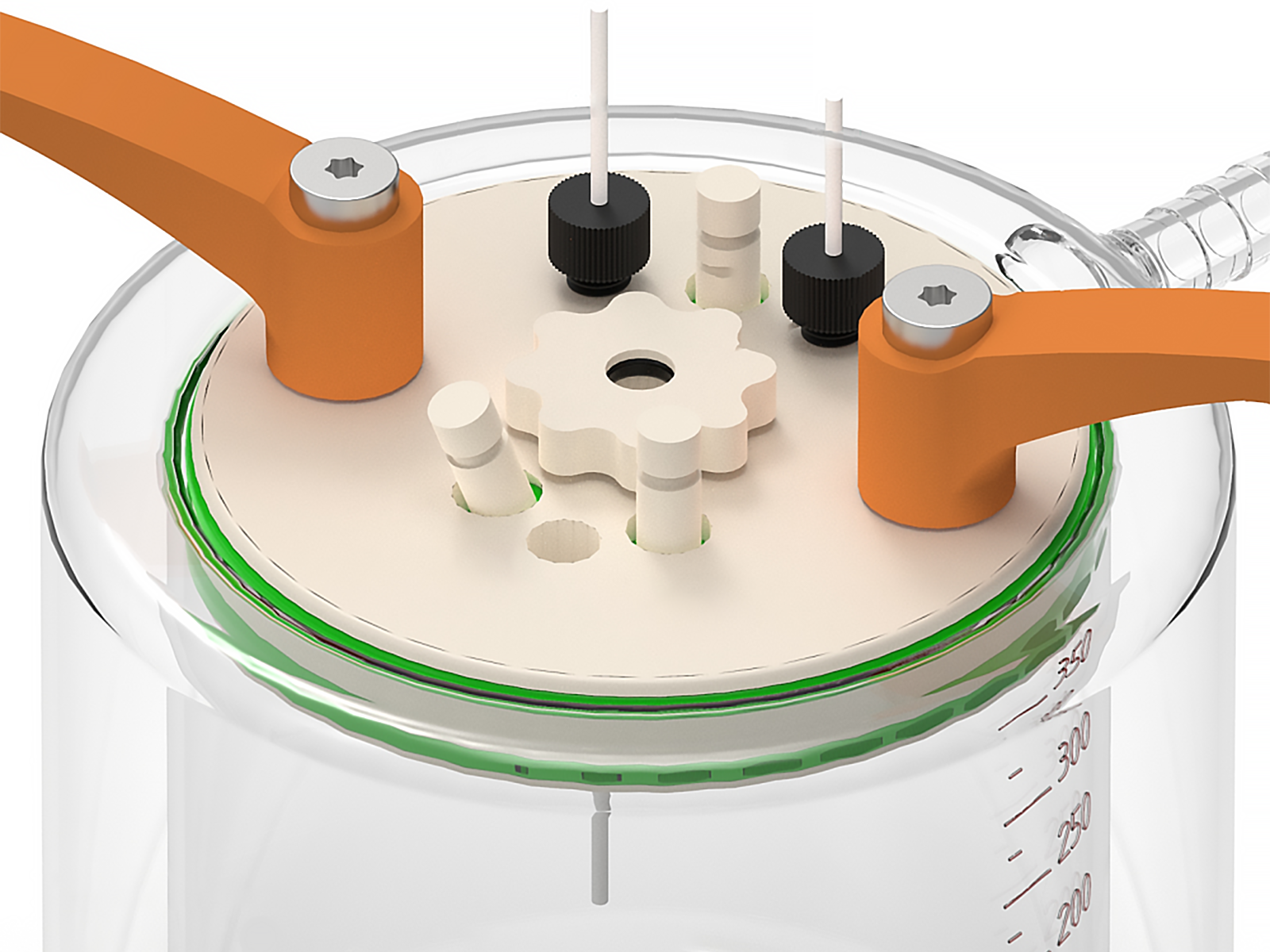 Jacketed Standard Electrochemical Cell Setup, Electrochemical Products, Redox.me, MSE Supplies