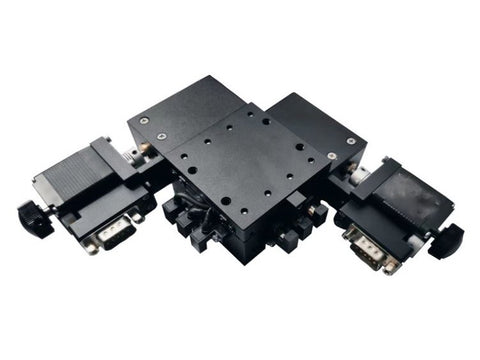 MSE PRO Combined Motorized Aluminum Alloy Translation Stages (Travel 20, 60x60mm) - MSE Supplies LLC