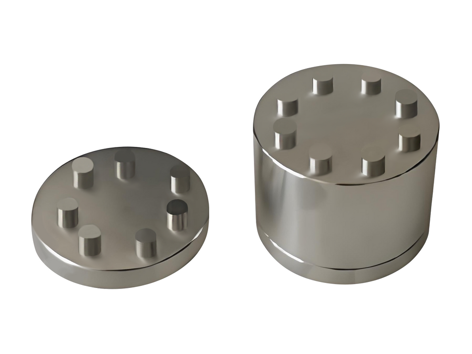 MSE PRO 50 mm Diameter Porous Pressing Die Set, Pellet Press Die Set, MSE Supplies LLC, MSE Supplies