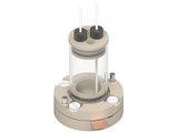 Bottom mount electrochemical cell setup, 7mm x 7mm, Electrochemical Products, Redox.me, MSE Supplies