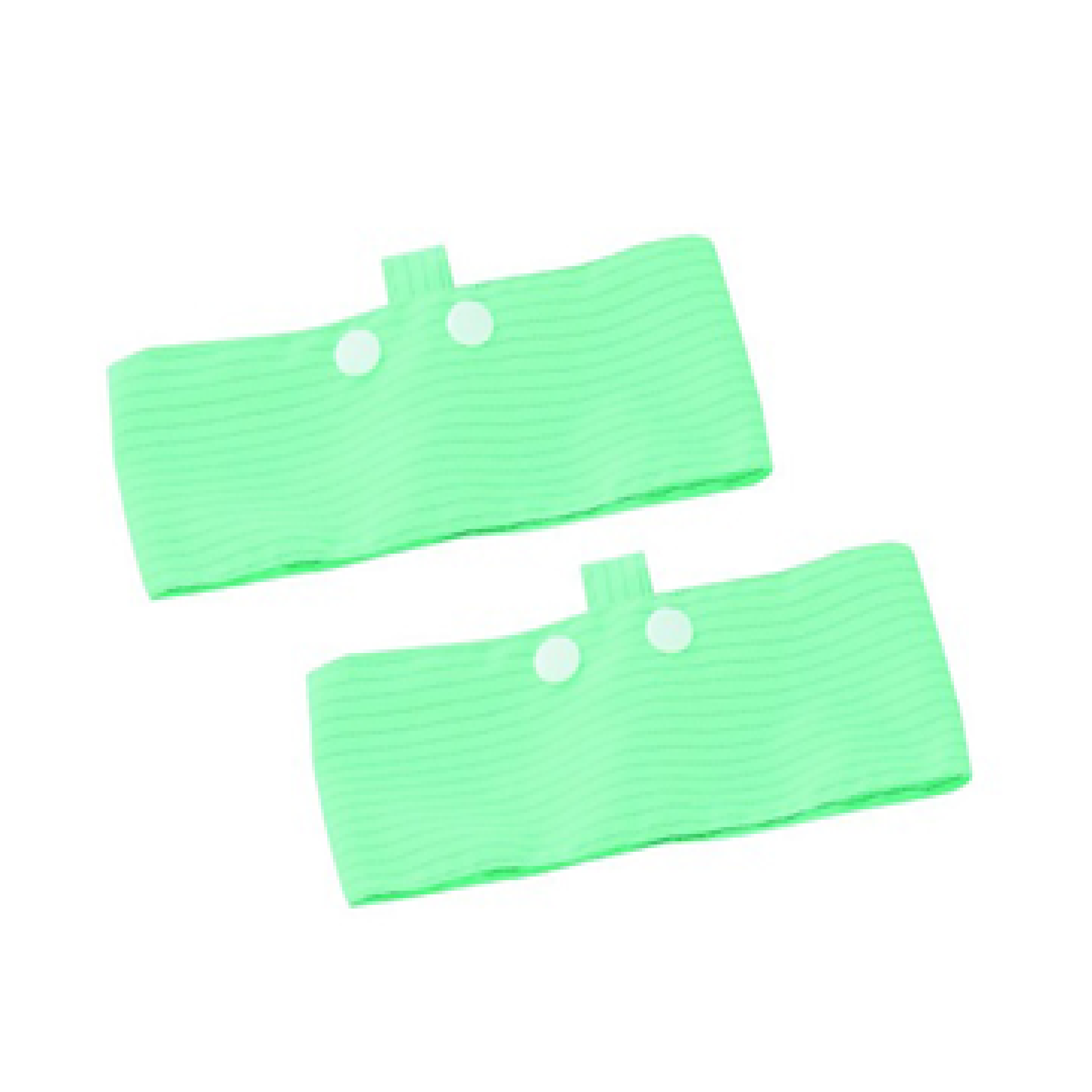 ASPURE Arm Band Green 10 Pcs for cleanroom - Laboratory Supplies - AS ONE Corporation - MSE Supplies