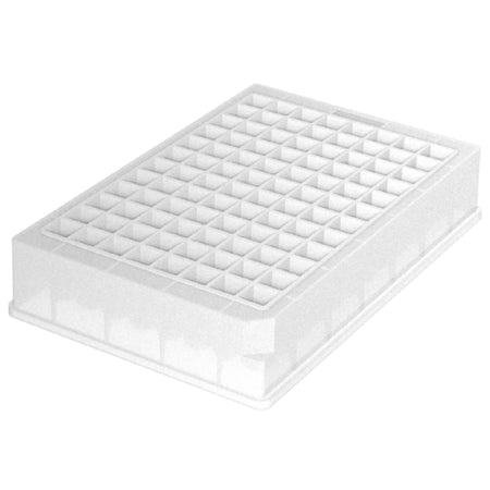AHN myPlate® deep well plates 2.2mL Square well V-bottom Kingfisher-type (5 x 10 Pieces)