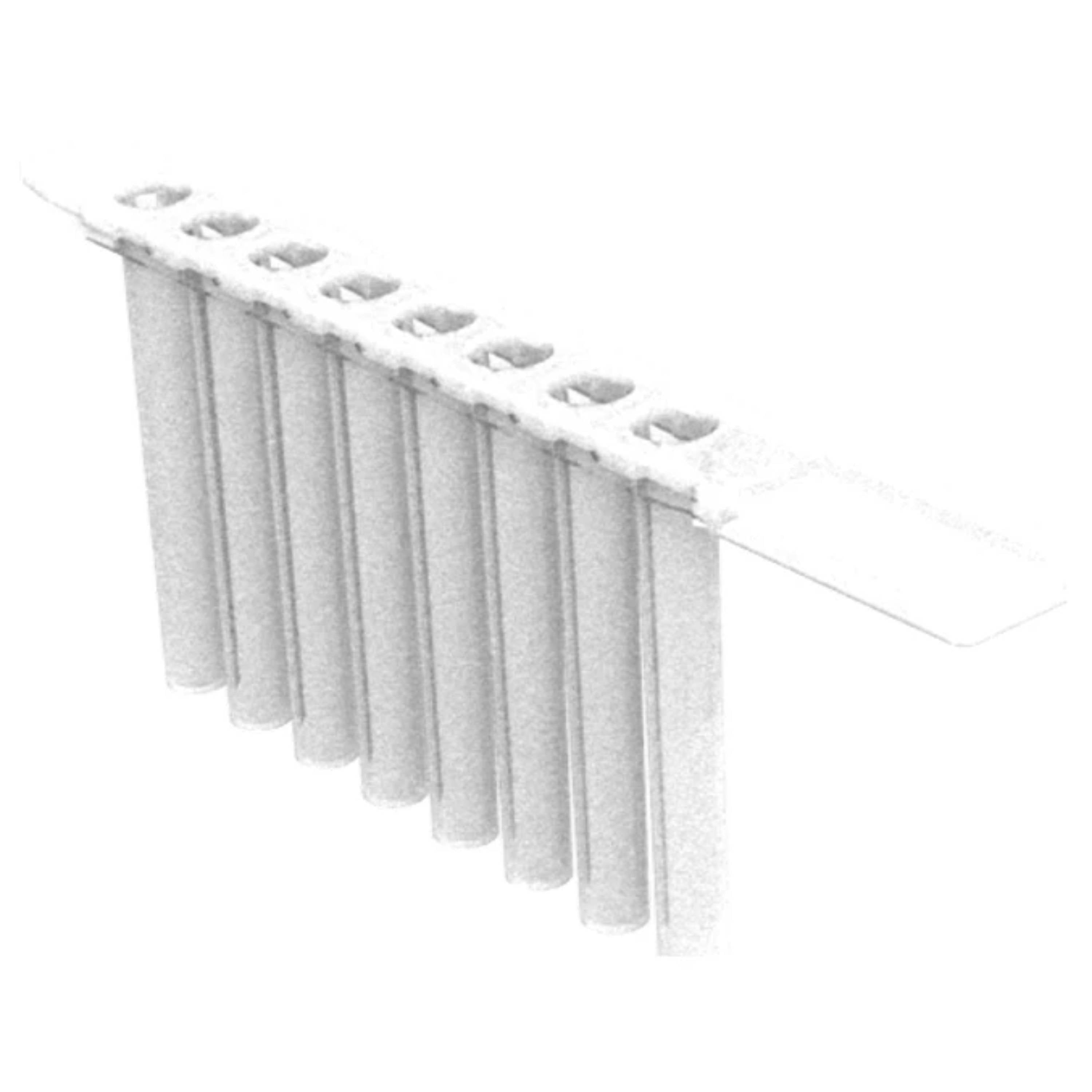 AHN myPlate® 08 tip comb U-bottom Zybio-type 2x100 pcs