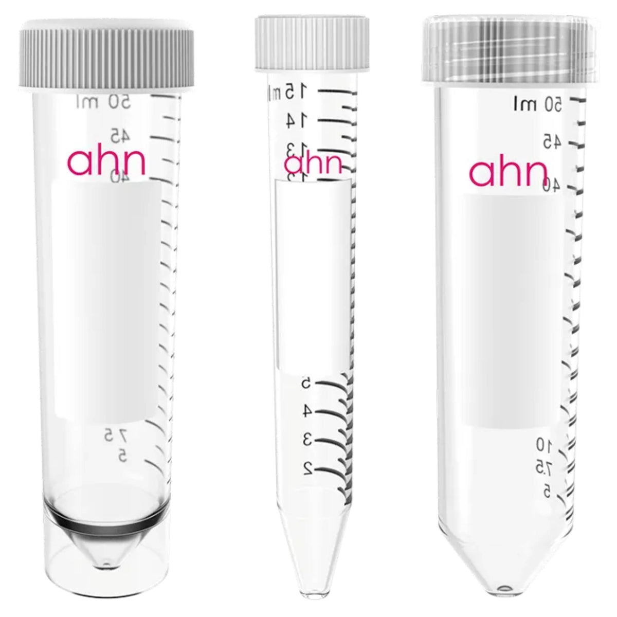 AHN myTube® CT 15 ml  with flat Cap Rack Steril-Centrifuge Tubes (20  x 25 Tubes)