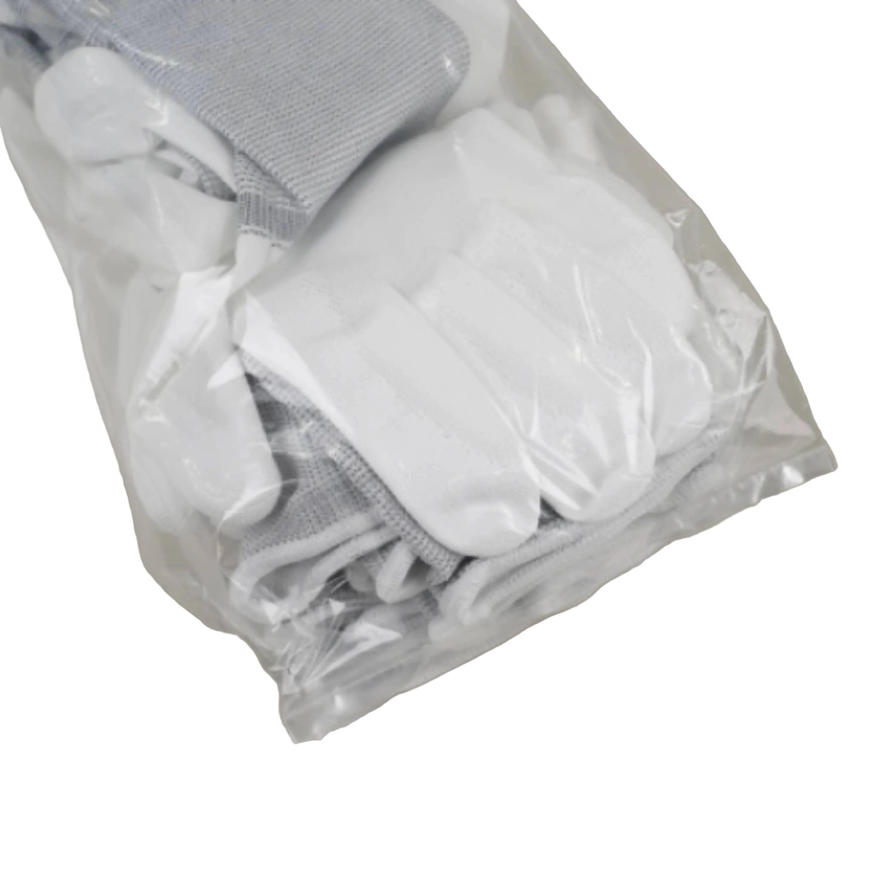 ASPURE 10 pairs Long PU Coat Gloves Over Lock Type Palm Coated L