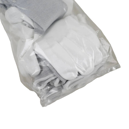 ASPURE 10 pairs Long PU Coat Gloves Over Lock Type Palm Coated L