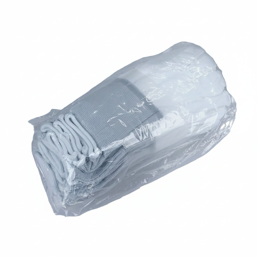 ASPURE Long Inner Gloves Overlock Type L 10 Pairs/Bag