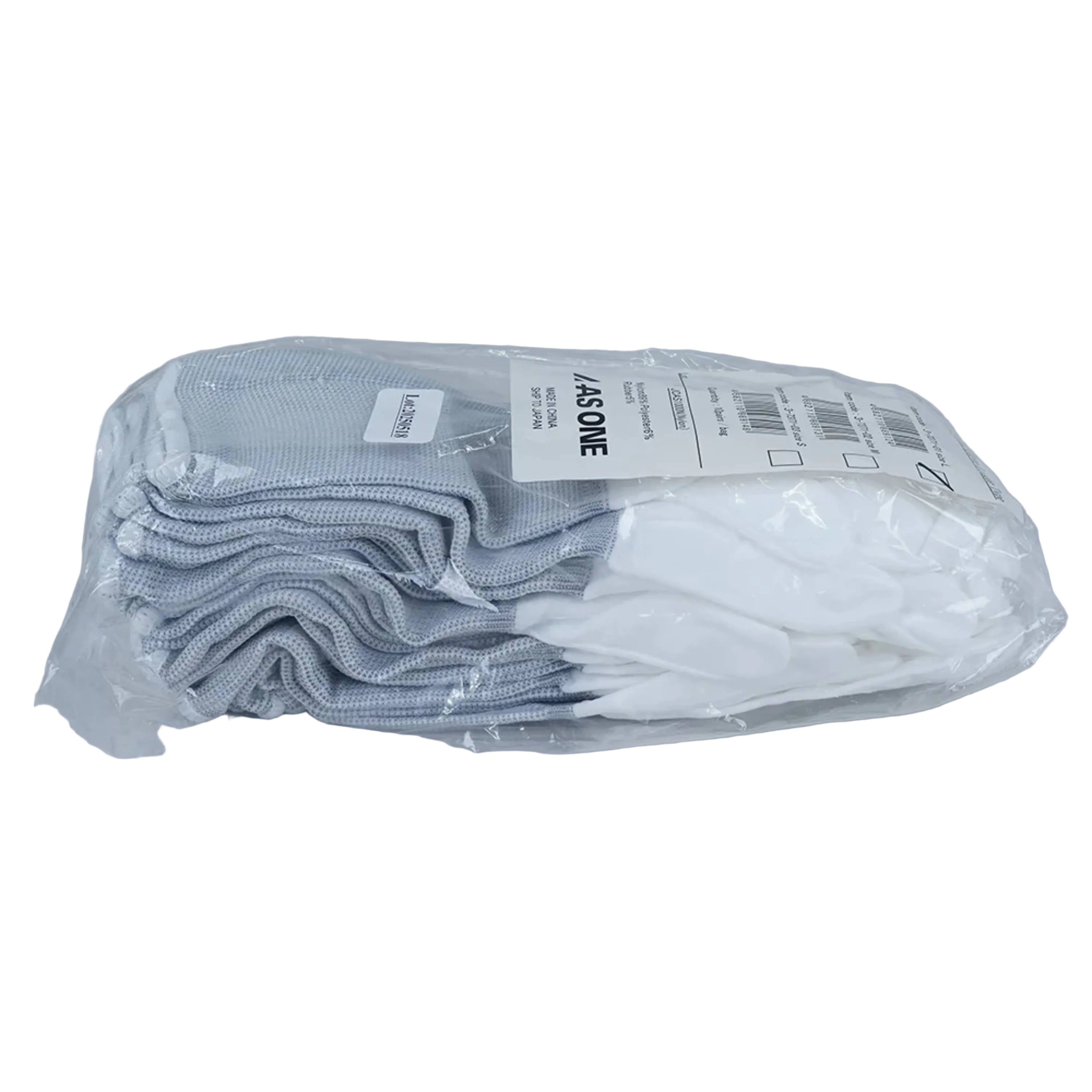 ASPURE Long Inner Gloves Overlock Type L 10 Pairs/Bag