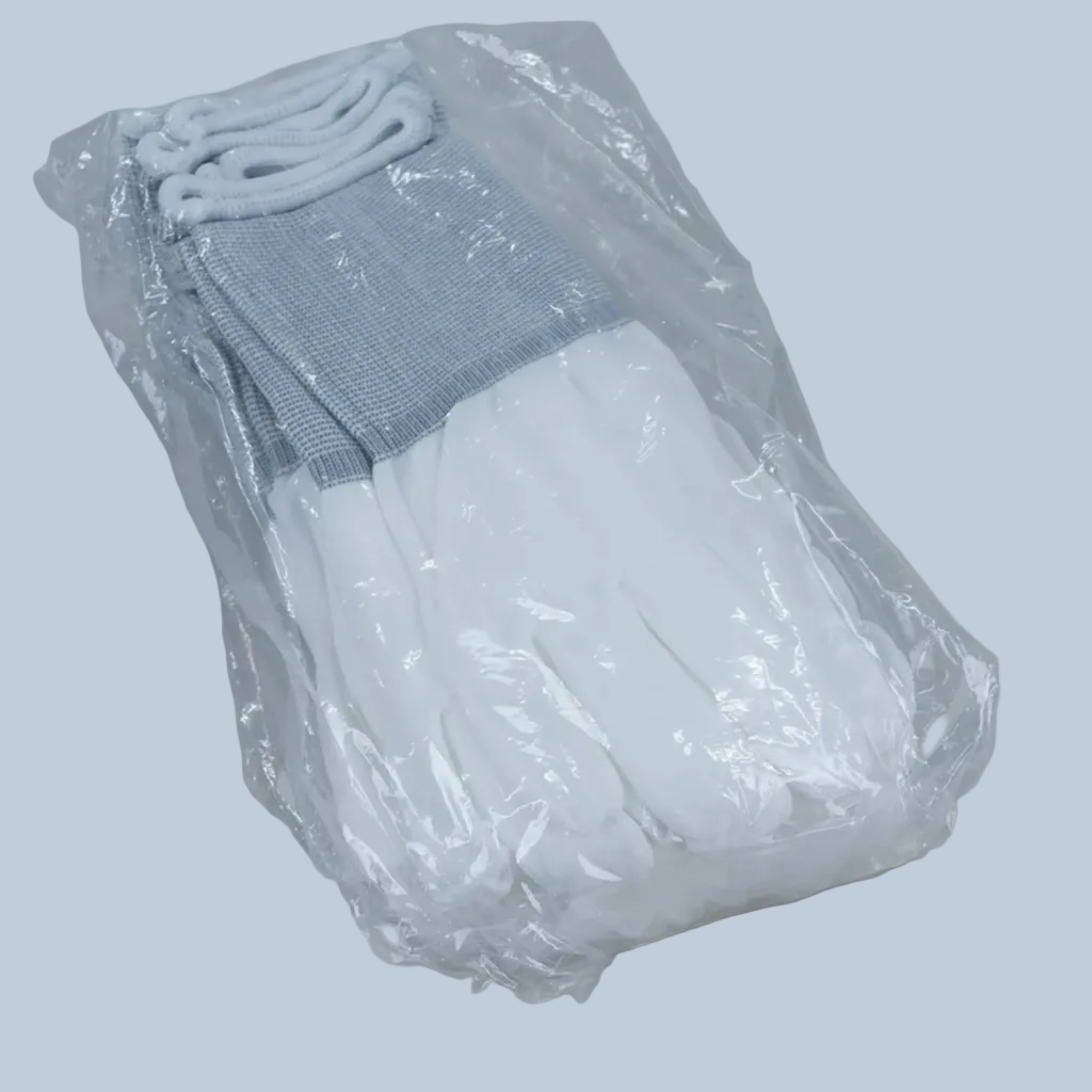 ASPURE Long Inner Gloves Overlock Type L 10 Pairs/Bag