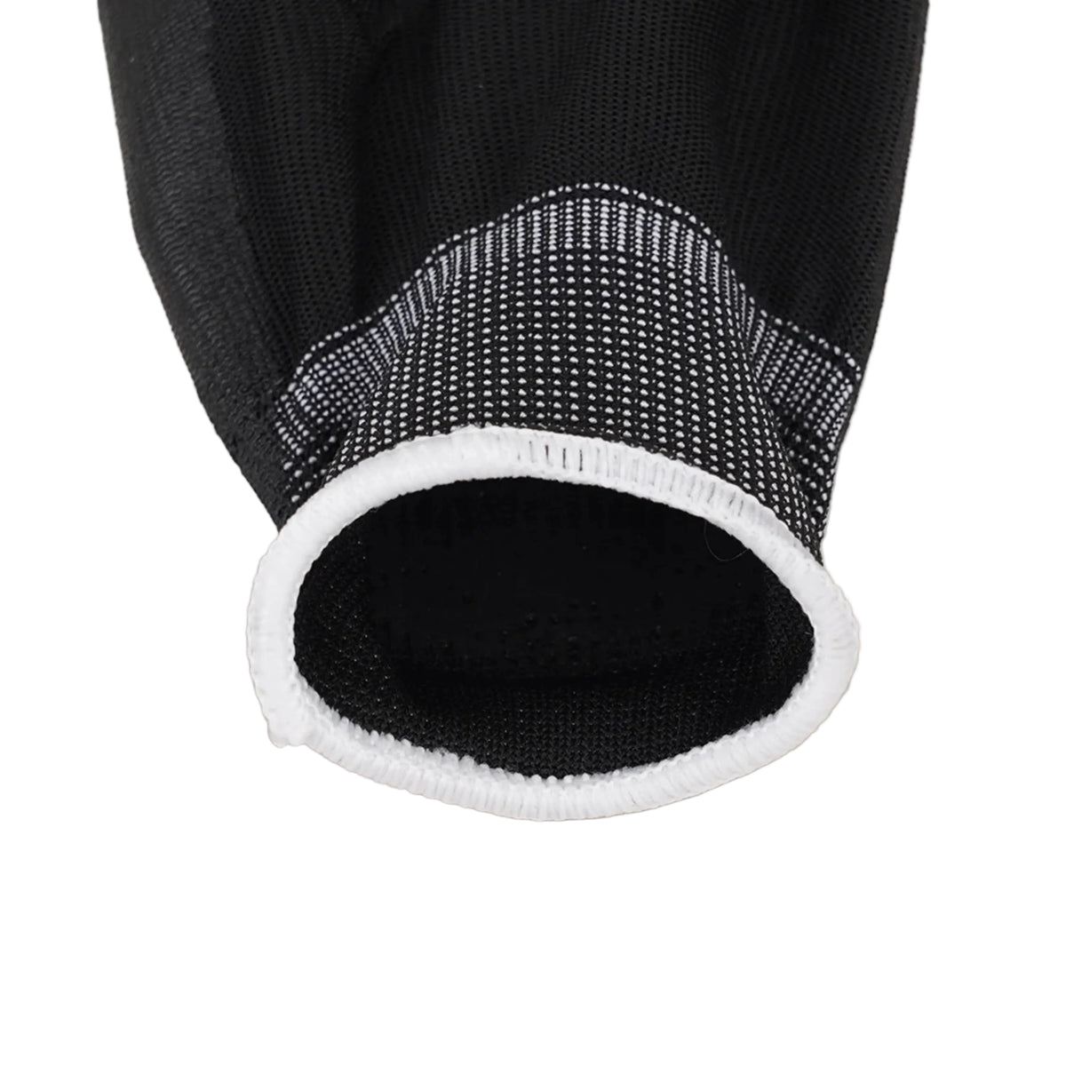 ASPURE Black PU Gloves Overlock, Polyester, Palm Coated S 10 Pairs/Bag