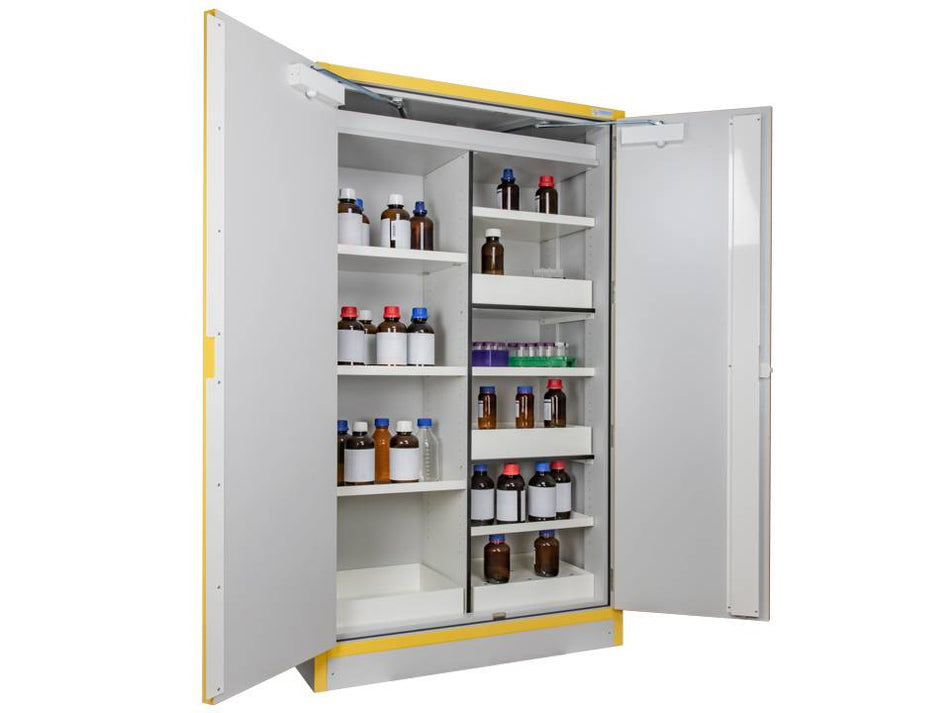 Ecosafe 2- Door Tall Safety Cabinet Type 30 6 Shelves- 4 Compartments - MSE Supplies LLC