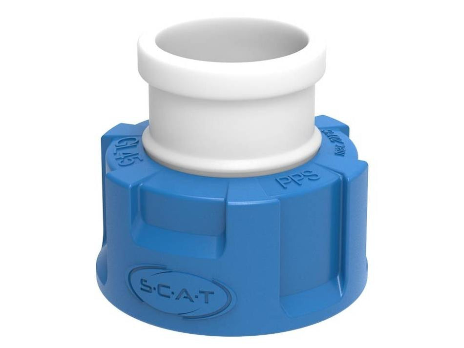 S.C.A.T Adapter, for Schliff bottles, Type 1, Pack of 2 - MSE Supplies LLC