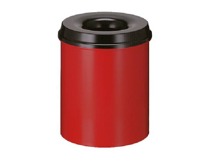 Ecosafe Safety Waste Bin Red - 30L - MSE Supplies LLC
