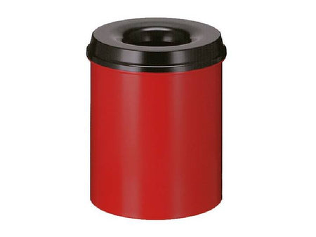 Ecosafe Safety Waste Bin Red - 30L - MSE Supplies LLC
