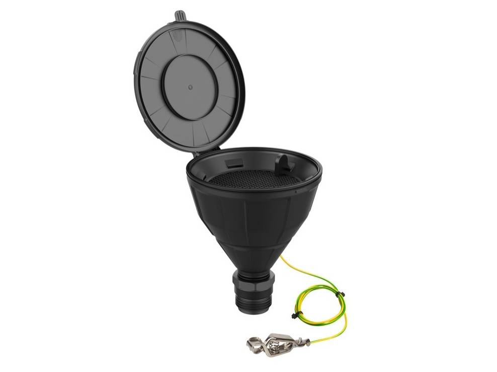 S.C.A.T Funnel "ARNOLD", Ball-Valve, V2.0, R2" BSP/G2" - MSE Supplies LLC
