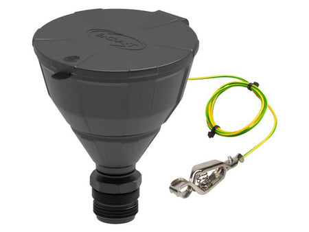 S.C.A.T Funnel for Barrels "Arnold" with Lid, V2.0, Double Thread - MSE Supplies LLC