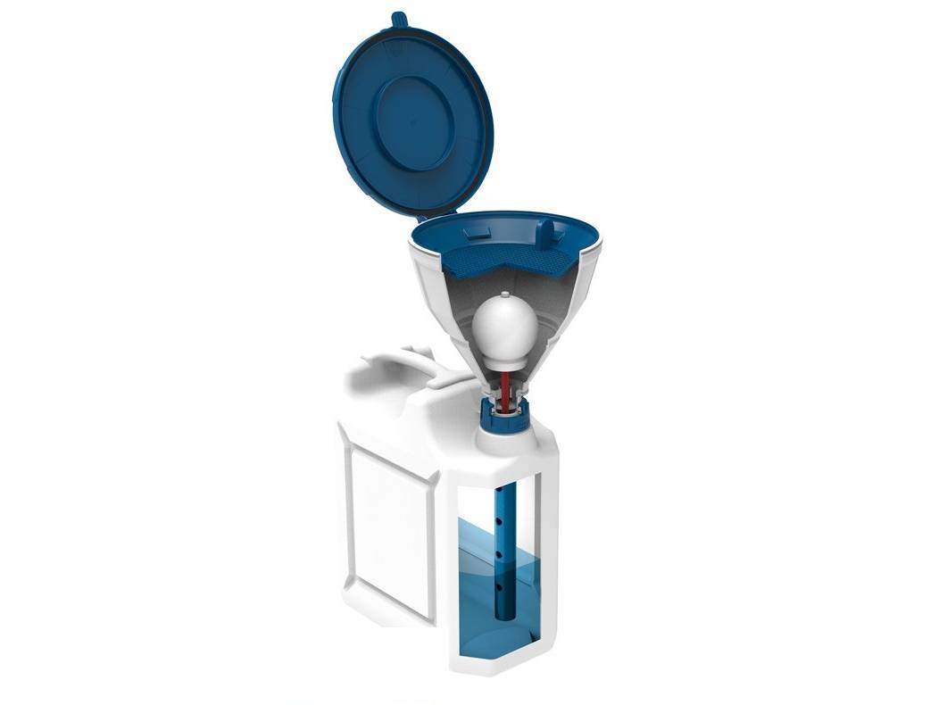 S.C.A.T Funnel "ARNOLD", Ball-Valve, V2.0, S51 - MSE Supplies LLC