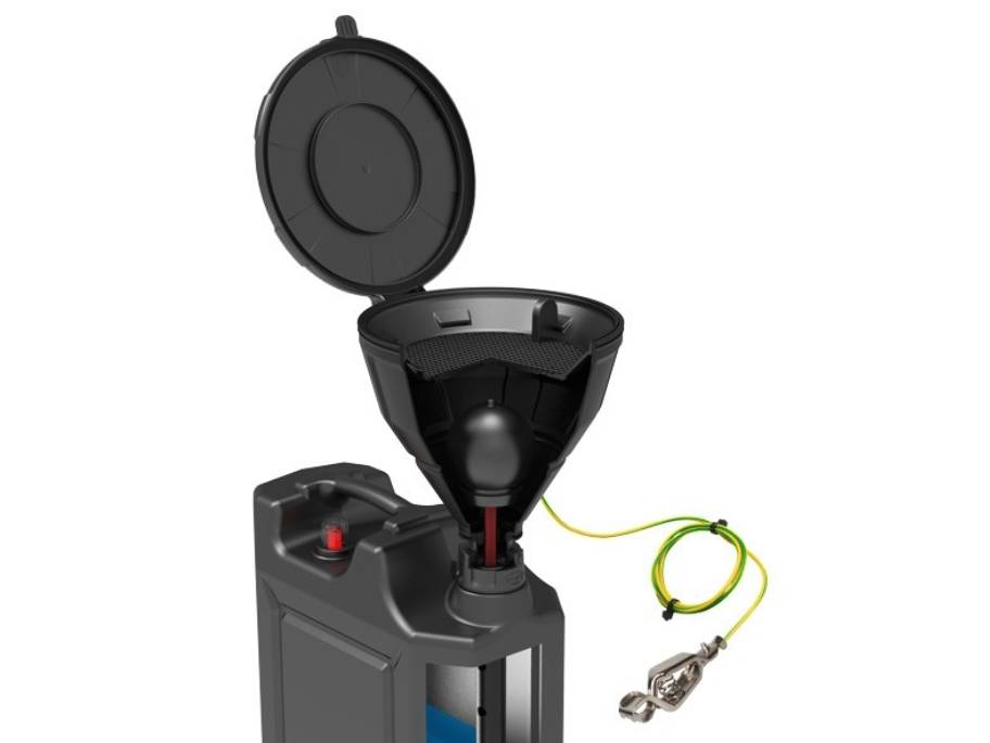 S.C.A.T Funnel "ARNOLD", Ball-Valve, V2.0, ASTM63 - MSE Supplies LLC