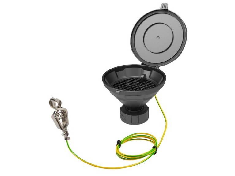 S.C.A.T Funnel with Lid "MARCO", V2.0, S60/61, el, Type 1 - MSE Supplies LLC