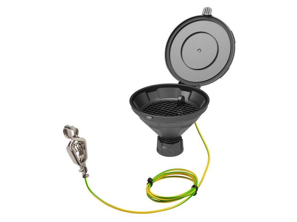 S.C.A.T Funnel with Lid "MARCO", V2.0, GL45, el, Type 2 - MSE Supplies LLC