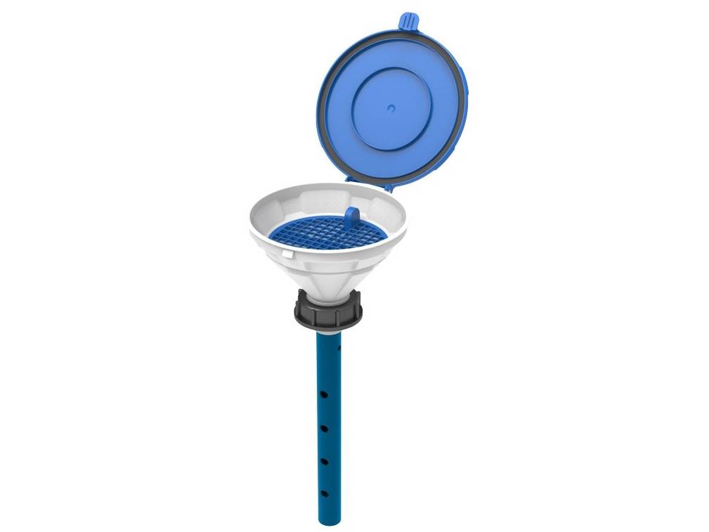 S.C.A.T Funnel with Lid "MARCO", V2.0, S55, Type 1 - MSE Supplies LLC