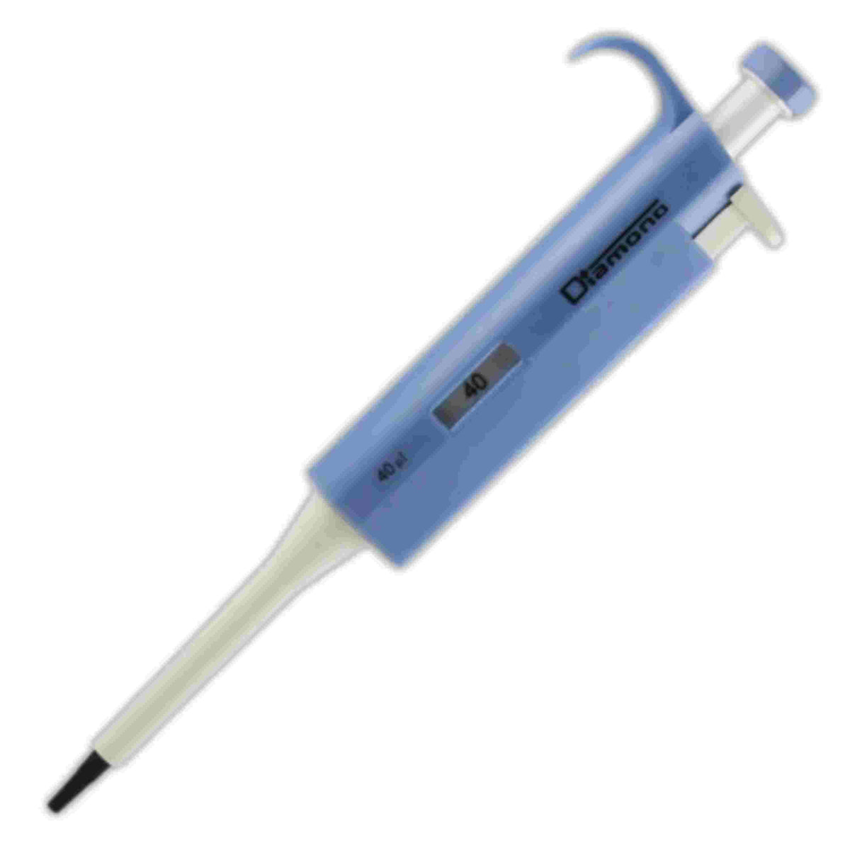 Globe Scientific Diamond Fixed Pipette40ul, Blue