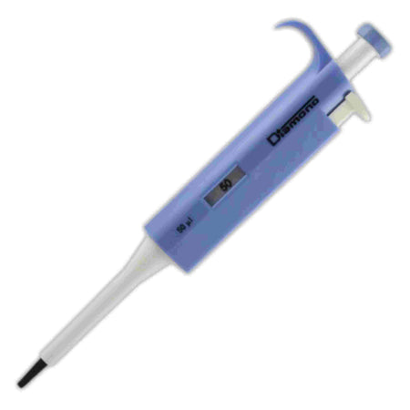 Globe Scientific Diamond Fixed Pipette50ul, Blue