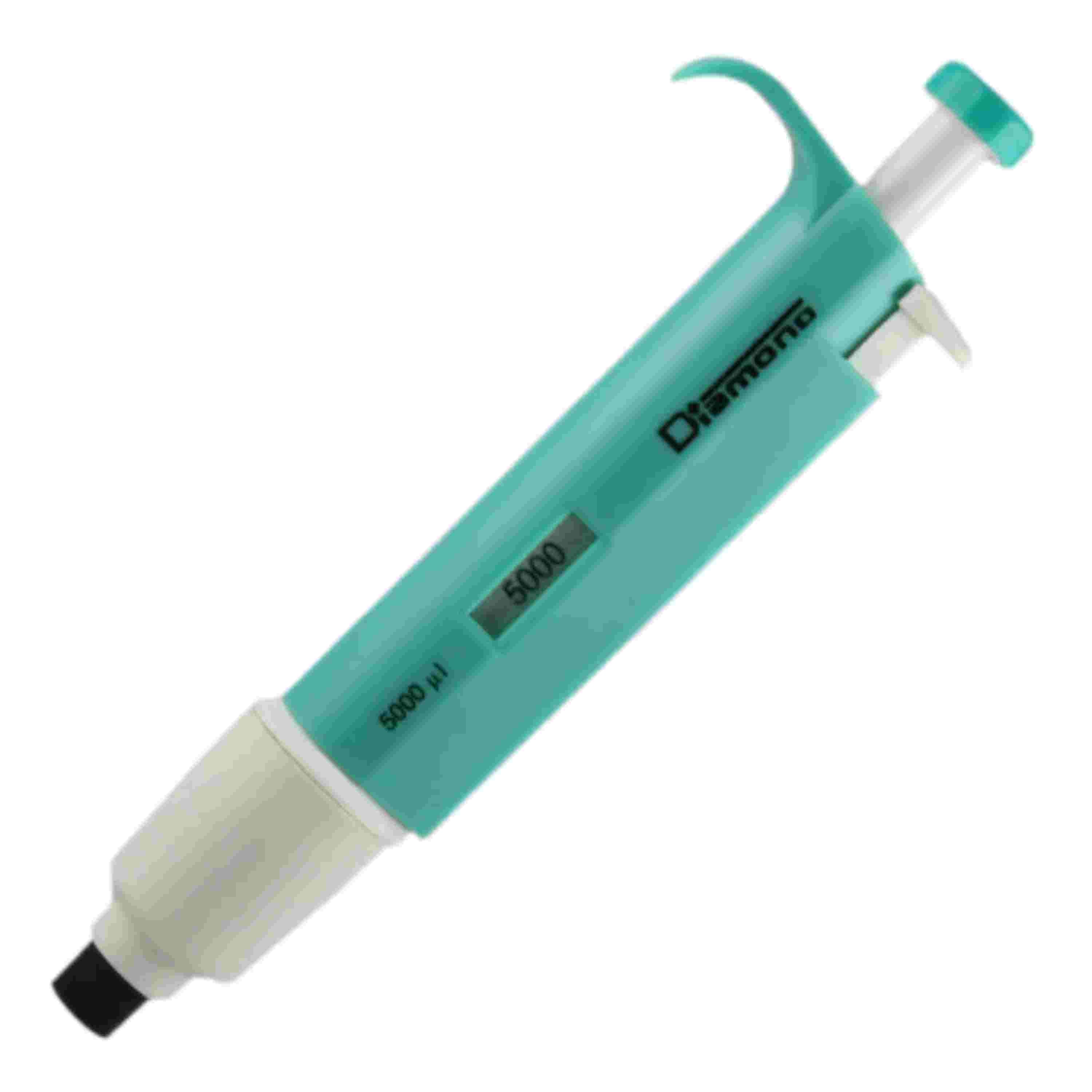 Globe Scientific Diamond Fixed Pipette5000ul (5ml) Light Green