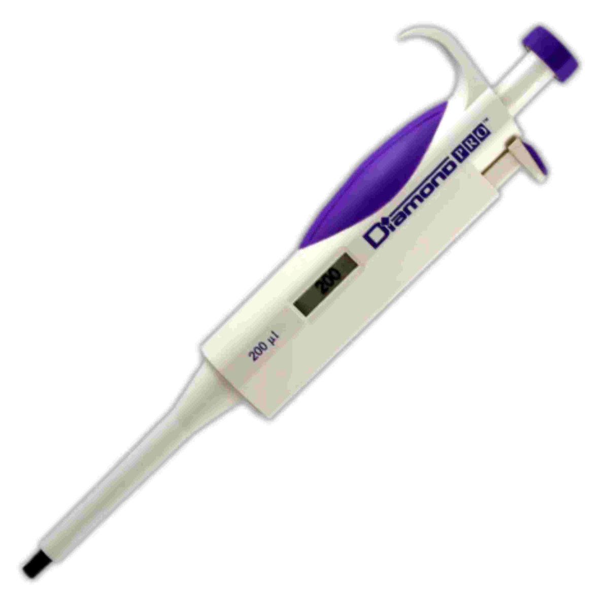 Globe Scientific Diamond PRO Fixed Pipette200ul, Lavender