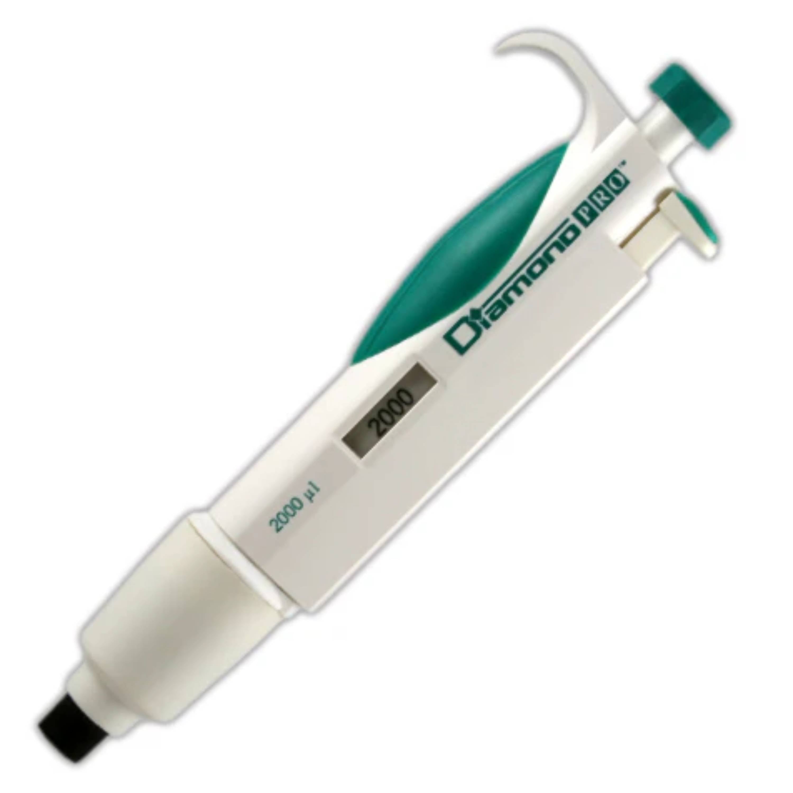 Globe Scientific Diamond PRO Fixed Pipette2000ul (2ml) Light Green