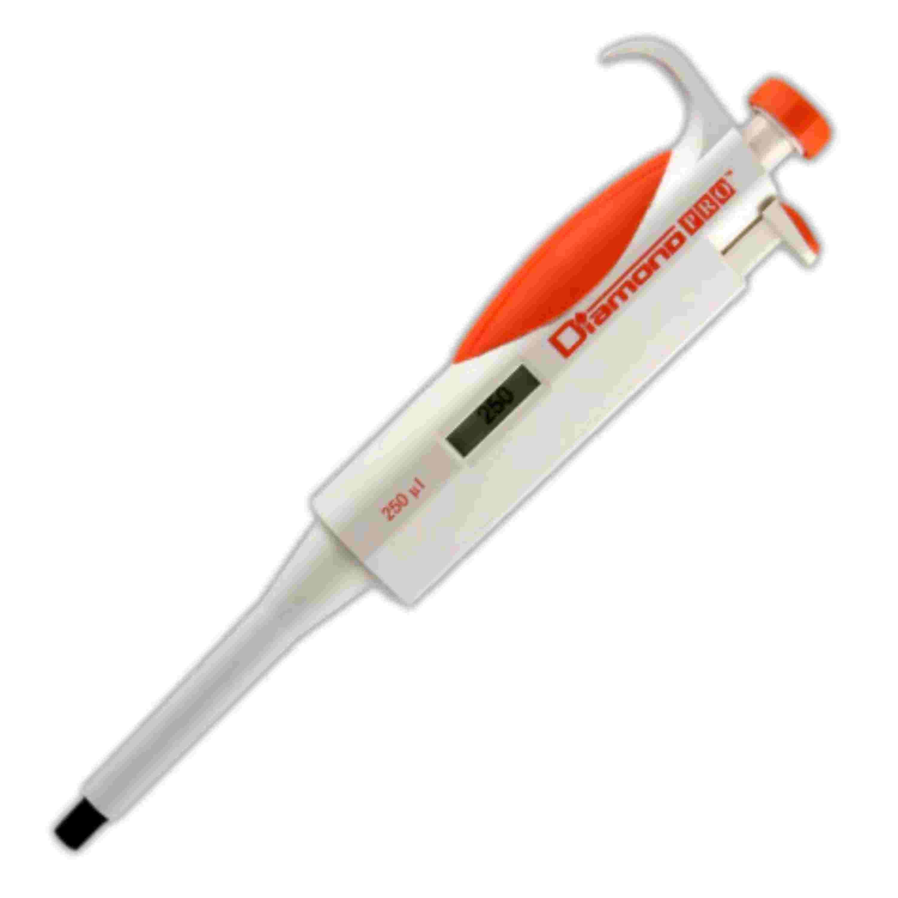 Globe Scientific Diamond PRO Fixed Pipette250ul, Orange