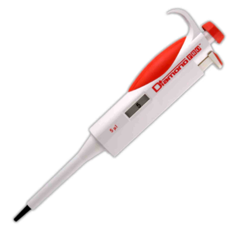 Globe Scientific Diamond PRO Fixed Pipette5ul, Pink