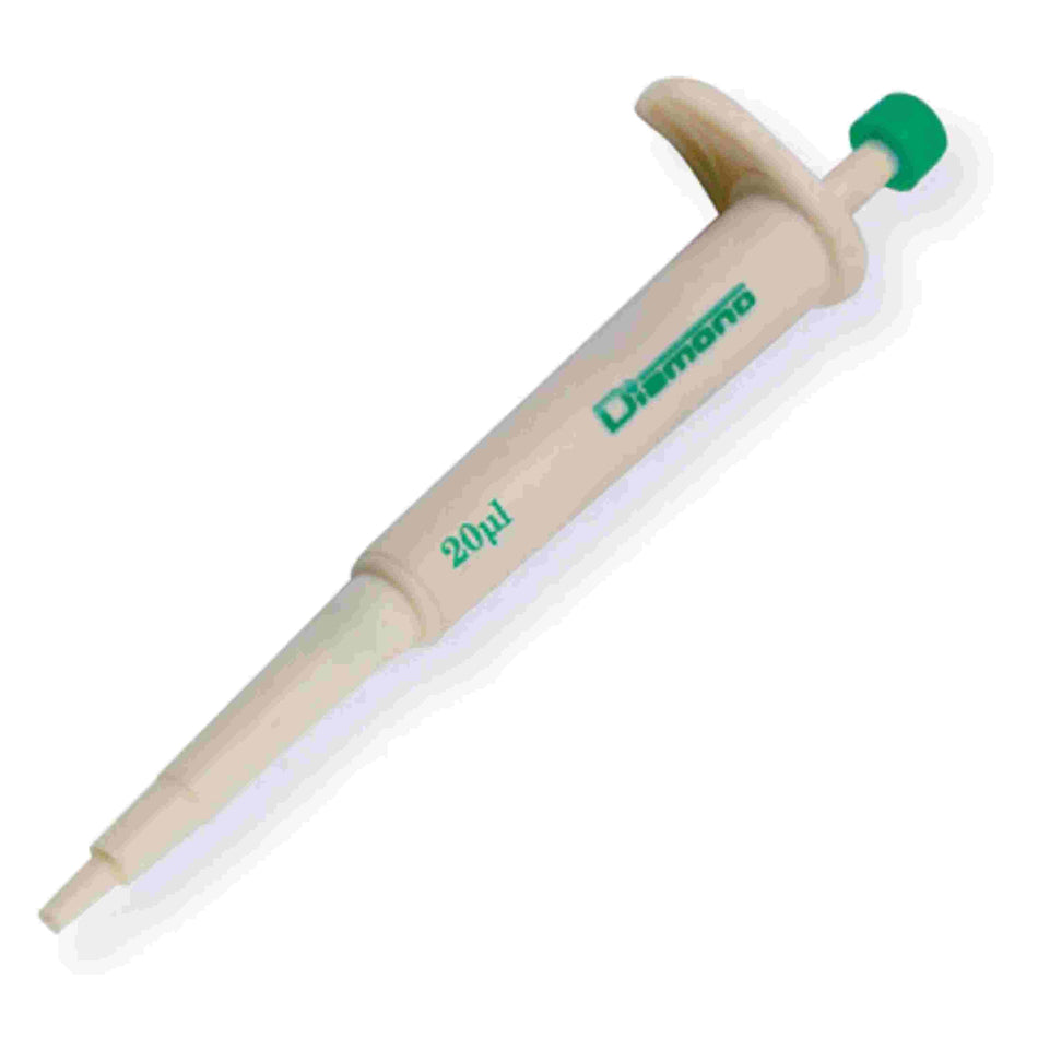 Globe Scientific Diamond Jr. Fixed Pipette20ul, Green