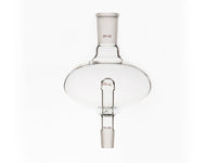 MSE PRO Flat Splash-Proof Balls, with Backflow Hole, Upper Mouth: 29/42, Lower Mouth: 19/22, 250mL - MSE Supplies LLC