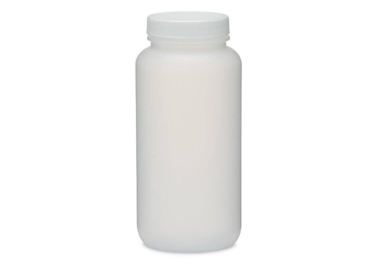 MSE PRO 2L PE Clear Wide-Mouth Chemical Storage Bottle - MSE Supplies LLC