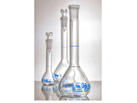 Witeg Volumetric Flasks Class A With ST Blue Graduated USP