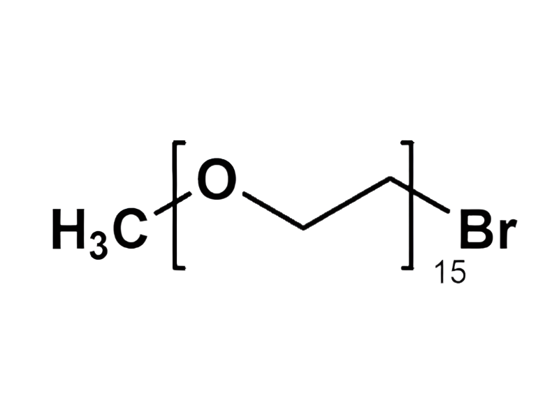 Monodispersed Poly(Ethylene Glycol) from PurePEG:mPEG15-Br - MSE Supplies LLC