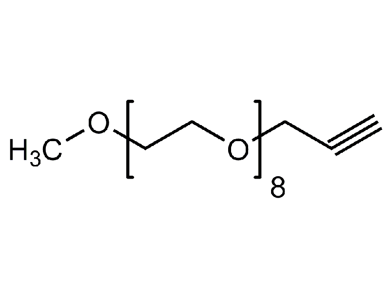 Monodispersed Poly(Ethylene Glycol) from PurePEG:mPEG8-CH2C≡CH - MSE Supplies LLC