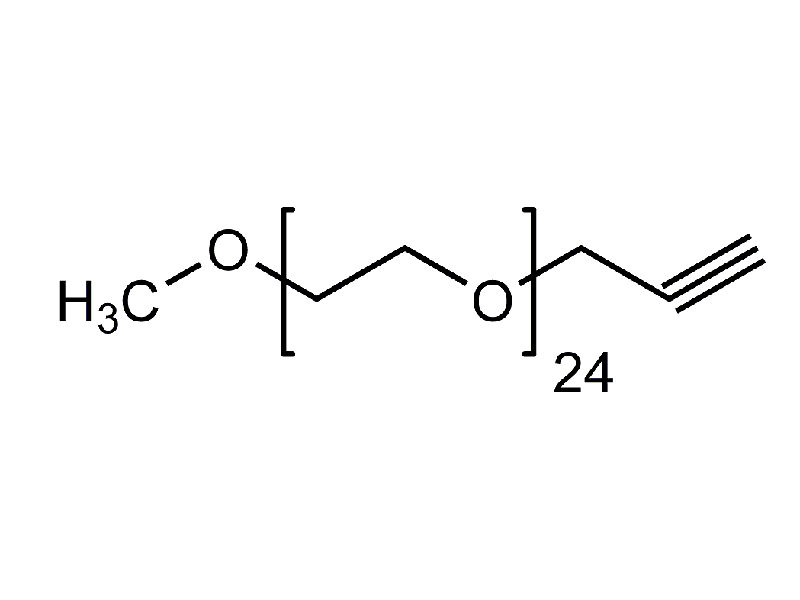 Monodispersed Poly(Ethylene Glycol) from PurePEG:mPEG24-CH2C≡CH - MSE Supplies LLC