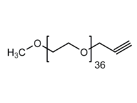 Monodispersed Poly(Ethylene Glycol) from PurePEG:mPEG36-CH2C≡CH - MSE Supplies LLC