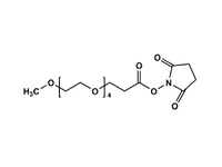 Monodispersed Poly(Ethylene Glycol) from PurePEG:mPEG4-OCH2CH2COONHS Ester - MSE Supplies LLC