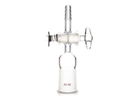 MSE PRO Straight Exhaust Joint, with Glass Door, 24/40, 2mm Door Aperture