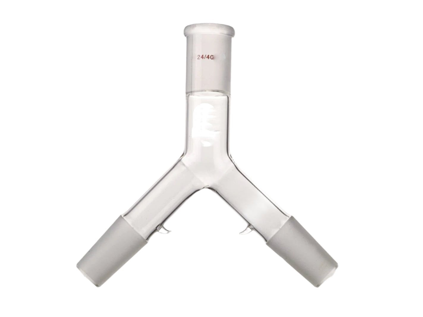 MSE PRO Inverted "Y" Type Connector, Ground Joint: 24/40 - MSE Supplies LLC