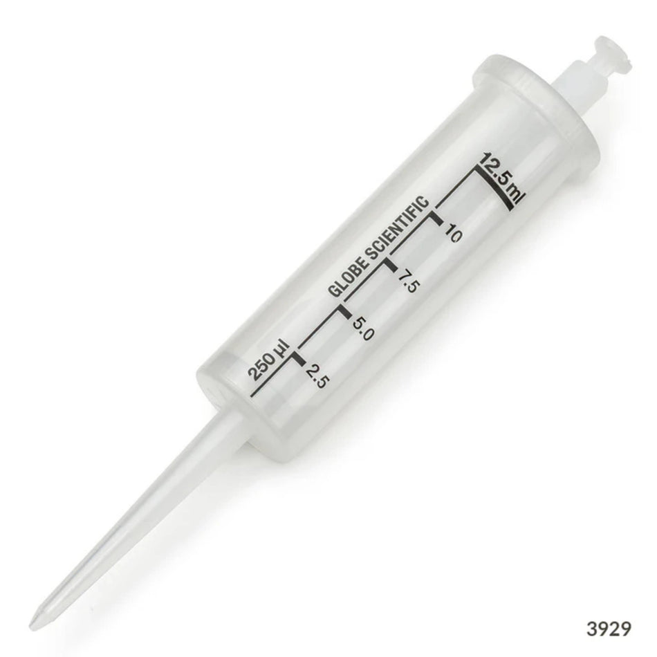 Globe Scientific RV-Pette PRO Dispenser Tip, 12.5ml, Strfor Repeat Volume Pipettors