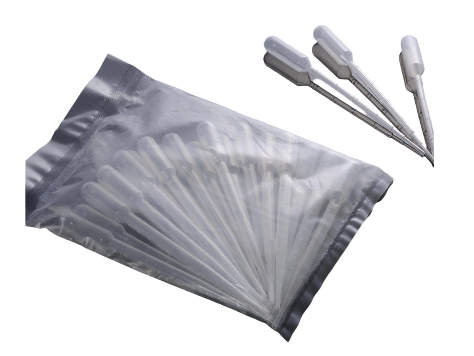 Biologix Transfer Pipettes, 1 ml/3ml 162 mm, Not Sterilized, Pack of 500, Case